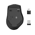 Miniatyrbild 3 av 8: HAMA Mus Trådlös Dual Mode USB-C/USB-A 6-knapps Svart