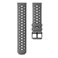 Miniatyrbillede 4 af 4: Silikone urrem til Huawei Watch 4/3, GT2, GT3 Pro Mørkegrå S