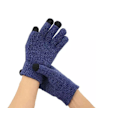Miniatyrbild 1 av 3: Fingervantar med touch och antislip Mörkblå (L)