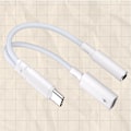 Pikkukuva 4 / 4: AA10-B2P15 USB-C - 3,5 mm -sovitin PD-latauksella