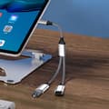 Pikkukuva 5 / 5: Type-C - Dual USB 2.0 -sovitin Silver Silver