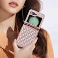 Miniatyrbillede 9 af 9: Kortholder Folde Etui til Moto Razr 40 U - Rosaguld