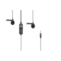 Miniatyrbild 1 av 4: BOYA BOYA Mikrofon Lavalier x2 BY-M1DM 3.5mm 4m