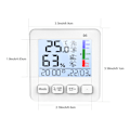 Miniatyrbild 4 av 5: Digital termometer hygrometer med stor skärm