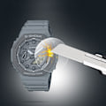 Miniatyrbillede 3 af 5: Skærmbeskytter i hærdet glas til Smartwatch (2-pack) Casio GA-2200