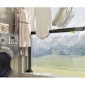 Miniatyrbild 3 av 4: Utrymmesbesparande hopfällbar torkställning för kläder model 2 Svart