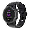 Miniatyrbild 4 av 5: Klockarmband för Garmin Fenix 7S/6S/5S, Garmin Instinct 2s 20 mm Svart