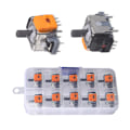 Miniatyrbild 3 av 4: Set med 10 PS4 Hall joysticks