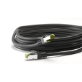 Miniatyrbild 6 av 6: GHMT-certifierad CAT 8.1 patchkabel, S/FTP (PiMF), svart