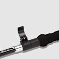 Miniatyrbillede 5 af 6: Ultralet foldbar vandrestav - 5 sektioner 33-125 cm Sort
