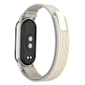 Pikkukuva 1 / 4: Nylon-urheiluhihna Xiaomi Mi Band 9/8 NFC:lle Harmaa