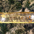 Miniatyrbild 2 av 7: Julljusslinga dekoband Guld 1 m