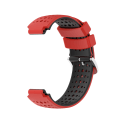 Miniatyrbild 4 av 6: Klockarmband silikon Garmin Forerunner 220, 230, 235, 630, 620, 735XT, Approach Röd