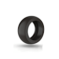 Miniatyrbillede 2 af 3: Stødsikkert silikonecover til Oura Ring Gen 3 Sort S