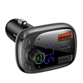 Miniatyrbillede 3 af 11: Bil Bluetooth MP3-afspiller Baseus T Shaped S-13 Black OS