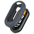 Miniatyrbild 3 av 7: Silikonskyddsfodral för Xiaomi Mi Band 9/9 NFC Grå