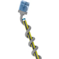 Miniatyrbild 1 av 11: Ultraflexibel patchkabel CAT 6A, slim, U/UTP, grå