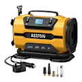 Miniatyrbillede 3 af 3: AstroAI ATJ-8366 150 PSI 12V DC/110V AC bærbar hjulkompressor