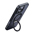 Pikkukuva 3 / 6: McDodo PC-4933 MagSafe kotelo iPhone 16 Pro Max -puhelimelle jalustalla (musta)