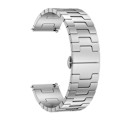 Miniatyrbild 3 av 3: Titanium klockarmband för 22 mm Smartwatch Butterfly Clasp (DLC-förstärkt skydd) Silver
