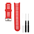 Miniatyrbillede 1 af 2: Urrem silikone Garmin Forerunner 910Xt Rød