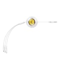 Miniatyrbillede 6 af 10: Ladekabel 3w1 Baseus USB til USB-C, USB-M, Lightning 3,5A, 1,1m (hvid)