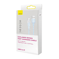 Pikkukuva 10 / 11: Pikalatauskaapeli Baseus Explorer USB - Lightning 2.4A 1M (sininen)