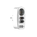 Pikkukuva 1 / 5: 7-in-1 EU-pistokesovitin USB A/Type C -porteilla