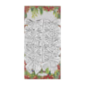 Miniatyrbild 5 av 5: Julgirlang med 12 silverrosetter (2 meter)