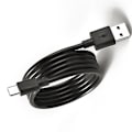 Miniatyrbild 2 av 3: 3A Snabbladdning Type-C Kabel (2-Pack) Svart XL