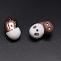 Miniatyrbild 4 av 6: Mjukt silikon hörlursfodral för Samsung Galaxy Buds Live Vit