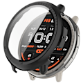 Miniatyrbillede 2 af 6: Amazfit Active2 beskyttelsesetui med integreret skærmbeskytter Sort