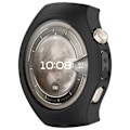 Pikkukuva 6 / 6: Yhteensopiva Huawei Watch 5 (42 mm) silikonisuojakuori – Suojaa naarmuilta Musta