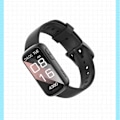 Miniatyrbillede 3 af 4: Smartwatch med EKG, puls- og blodtryksmåler, søvnmåler, skridttæller Sort