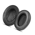 Miniatyrbild 3 av 4: Utbytesöronkuddar för ASUS ROG Strix Go trådlöst headset - svart proteinläder