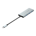 Miniatyrbild 3 av 7: USB-C till HDMI, 3x USB 3.0, SD, TF, PD Hub Vention TOPHB 0,15m Grå