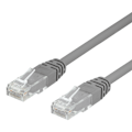 Miniatyrbild 1 av 3: U/UTP Cat6 patch cable 30m 250MHz Deltacertified LSZH grey