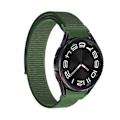 Miniatyrbillede 4 af 6: Stilfuld Nylonrem til Samsung Galaxy Watch 4/5/6 Grøn