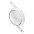 Miniatyrbillede 3 af 9: Baseus Free2Pull-kabel USB-C til iP 20W (hvid)