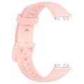 Pikkukuva 2 / 4: Silikoninen rannekoru Huawei Band 9:lle Vaaleanpunainen