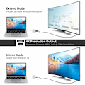Pikkukuva 3 / 7: INF USB-C-moniporttinen sovitin USB- (PD), USB-C-, 4K HDMI -yhteensopiva