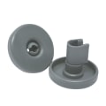 Miniatyrbild 5 av 5: INF Korghjul för diskmaskin 8-pack AEG, Privileg, Zanussi Mörkgrå 40 mm