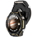 Miniatyrbillede 5 af 7: Transformer din Huawei Watch 4 Pro med et mesterligt etui Sort