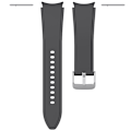 Miniatyrbillede 3 af 5: Silikone urrem til Samsung Galaxy Watch 4/5 - 20 mm sort