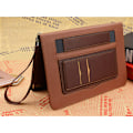 Miniatyrbillede 2 af 7: Elegant PU-etui til iPad Mini 1/2/3/4/5 med stativ Brun