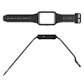 Miniatyrbillede 4 af 4: Urrem til Huawei Band 7/8/9 Sort