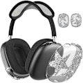 Miniatyrbillede 4 af 4: AirPods Max Beskyttelsesetui - Diamantstjernedesign Sort