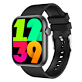 Miniatyrbillede 10 af 10: INF Smartwatch med pulsmåler, blodtryksmåler, iltmåler og flere sportstilstande Sort
