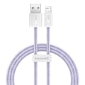 Pikkukuva 3 / 7: USB-kaapeli Lightning Baseus Dynamic 2 -sarjalle, 2,4 A, 1 m (violetti)