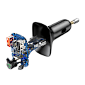 Miniatyrbillede 4 af 11: Bil Bluetooth MP3-afspiller Baseus T Shaped S-13 Black OS